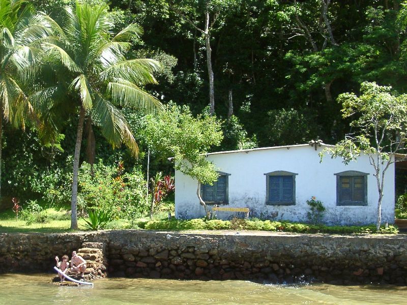 au cours de la ballade en bateau