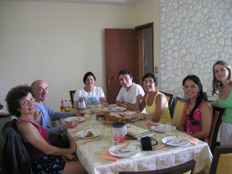 repas br�silien chez la maman de Viviane