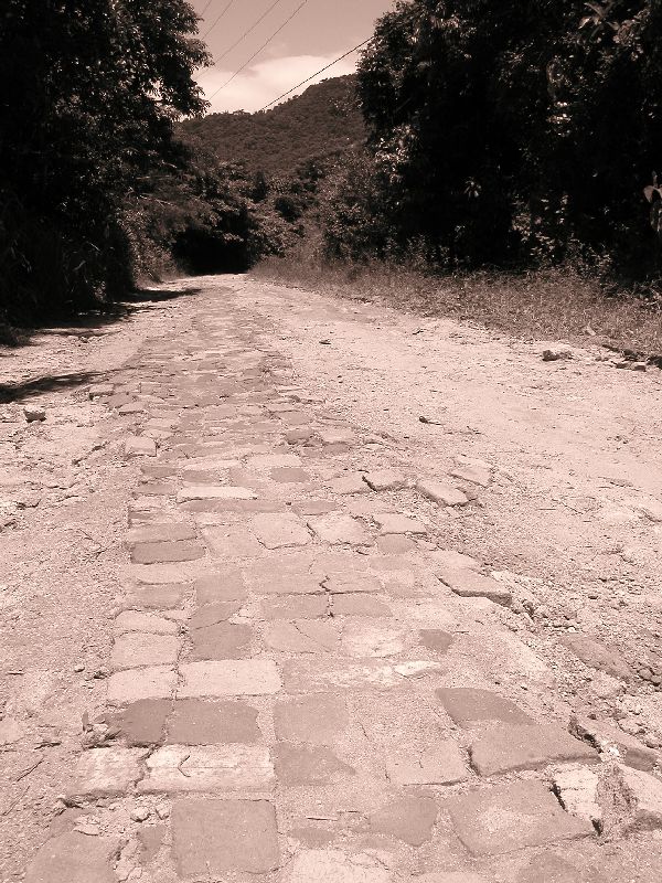 ce chemin �tait autrefois pav�