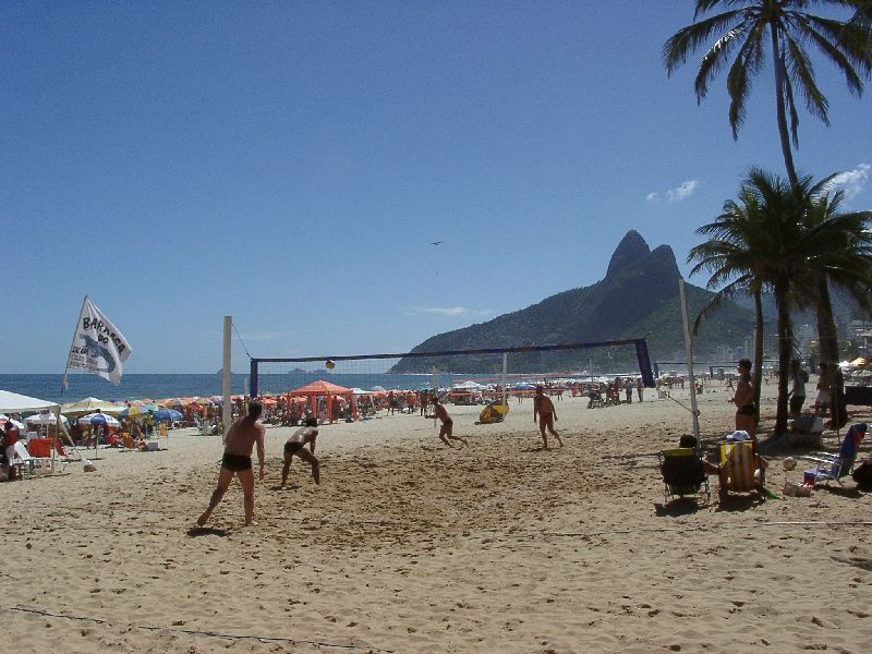 volley de plage � Copacabana