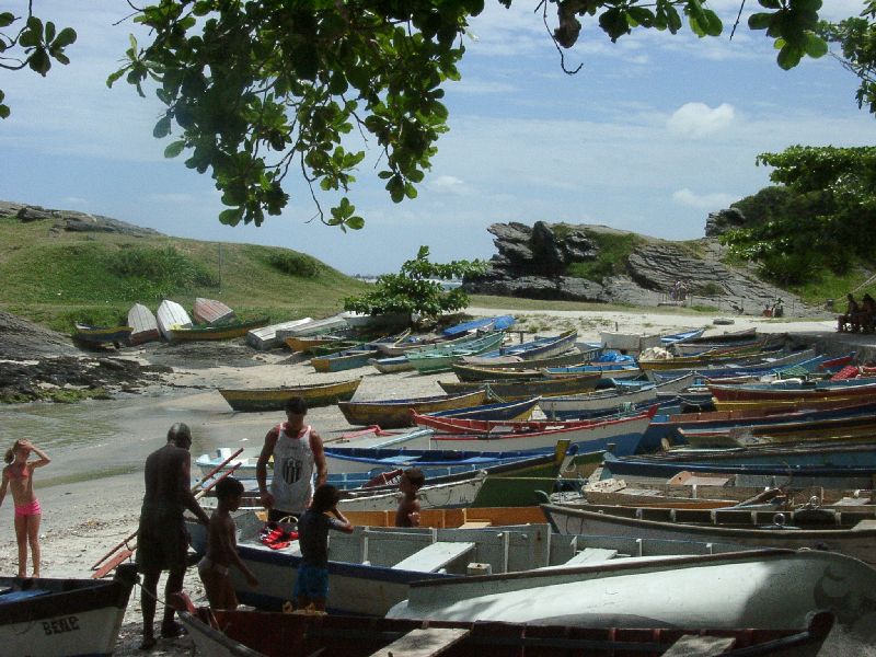 barques � Cabo Frio (cap froid)
