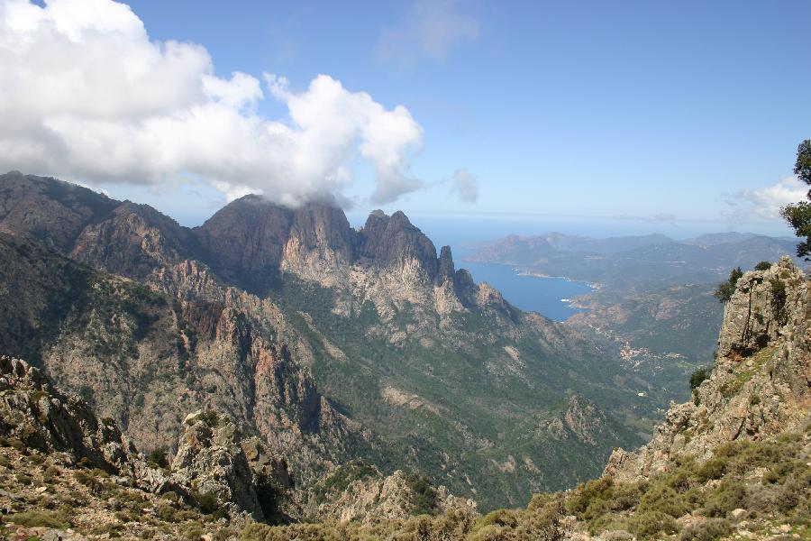 Vue sur le Capu d