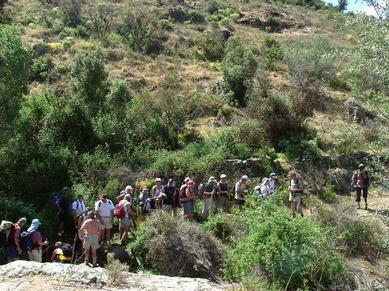 Pause sur le chemin de Bonifatu
