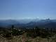 Vue sur la cha&icirc;ne du Monte Cinto depuis Punta Literniccia